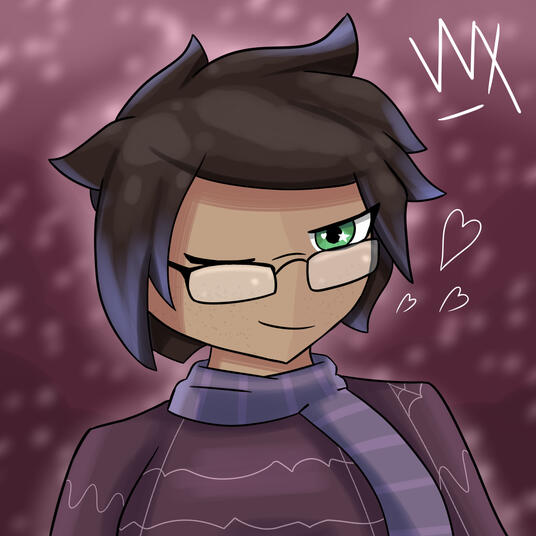 "Winty Snowflake" A new PFP for my socials. As of The Eleventh of December, I believe this to be my best drawing of a humanoid so far