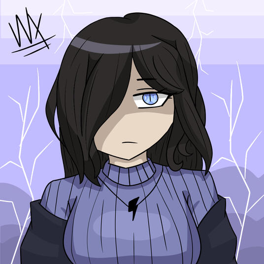 "Lyra December" A portrait created for my girlfriend Lyra in December of 2025.