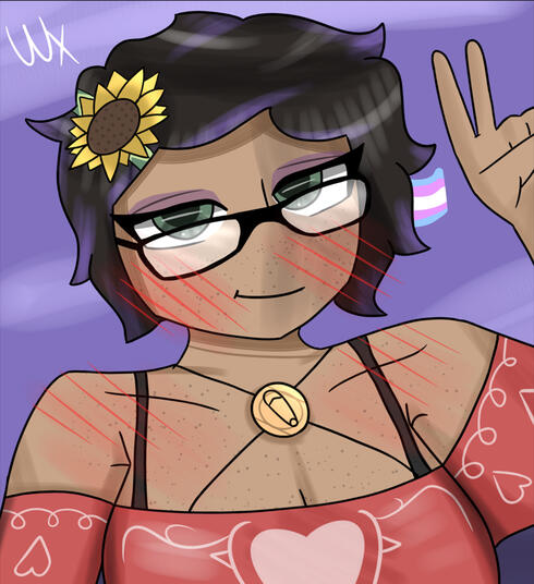 &quot;Winter October&quot; A self-portrait of myself in a neat red dress that I made in October